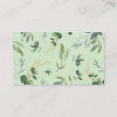 Goud en goudkleurig, fijn beeldscherm informatiekaartje (Achterkant)