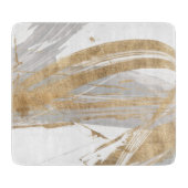 Goud en grijs snijplank (Voorkant)