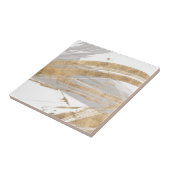 Goud en grijs tegeltje (Zijkant)