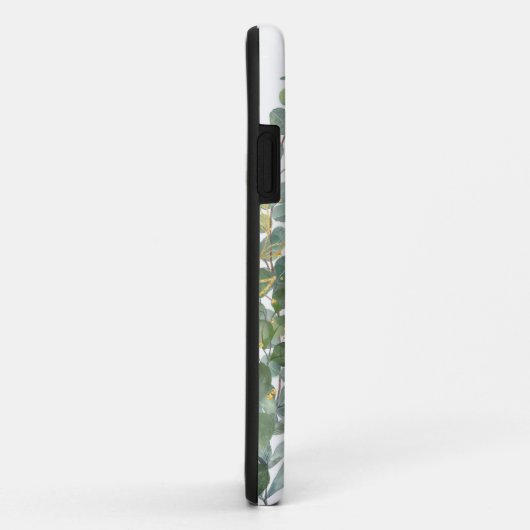 Goud en groen botanische eucalyptusbladeren Case-Mate iPhone case (Achterkant/rechts)