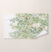Goud en groen decoratief Plant Handdoek (Handdoek)