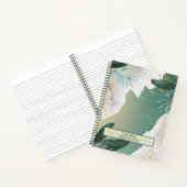 Goud en groen Notitieboek (Binnen)