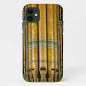 Goud en groen orgaankanaal iPhone 11 zwaar hoesje (Achterkant)