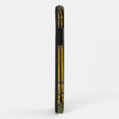 Goud en groen orgaankanaal iPhone 11 zwaar hoesje (Achterkant/rechts)