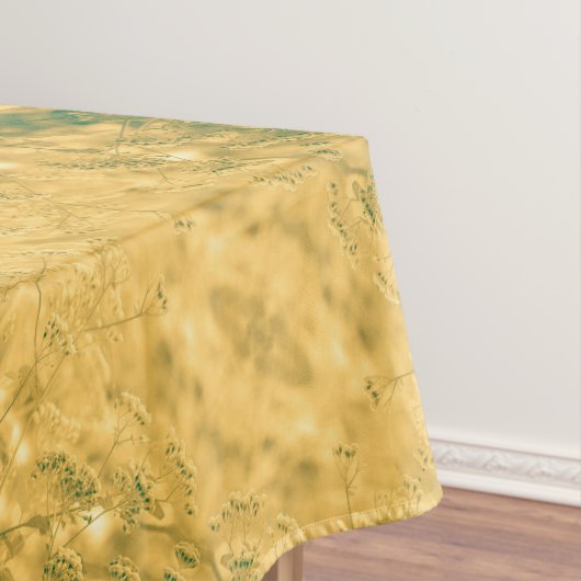 Goud en groen tafelkleed (Voorbeeld)