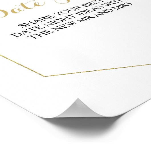  goud en groene eucalyptus Datum plaatsing op de l Poster (Hoek)