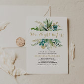  Goud en Groene Eucalyptus De Nacht Voor Kaart