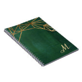 Goud en Groene Jungle Web Notitieboek (Rechterzijde)