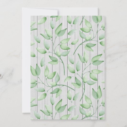 Goud en Holly | Geometrische landfeestdag Kaart (Achterkant)