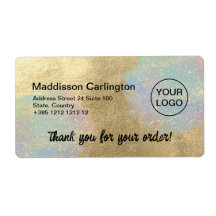 Goud- en iriserende glittertextuur verzending 