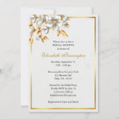 Goud en Ivoor Orthodox Christelijk Vrijgezellenfee Kaart (Voorkant)