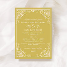  goud en ivoren kunst Deco Wedding