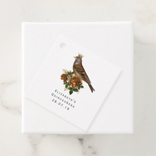 Goud en Koper  Chic Bedankjes Labels (In situ)