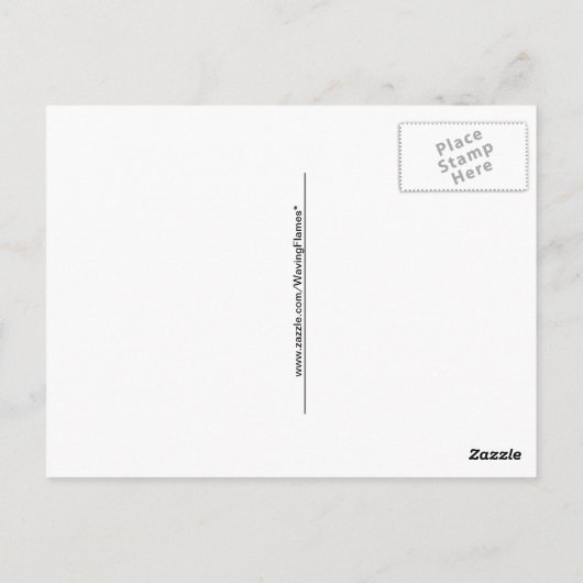 Goud en koper Kaleidoscoop Briefkaart (Achterkant)