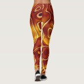 Goud en koper leggings (Achterkant)