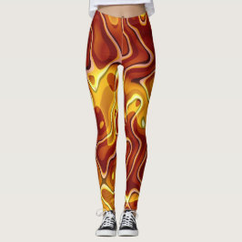 Goud en koper leggings