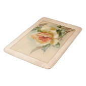 Goud en Koraal Roos Badmat (Gekanteld)