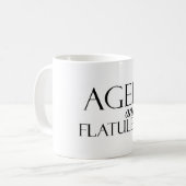Goud en latulent koffiemok (Voorkant links)
