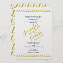 Goud en Marine Nautical Anker Beach Bruiloft