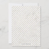 Goud en marmer | Uittredingspartij voor buitenland Kaart (Achterkant)