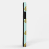 Goud en Mint Waterverf ananas Case-Mate iPhone Case (Achterkant/rechts)