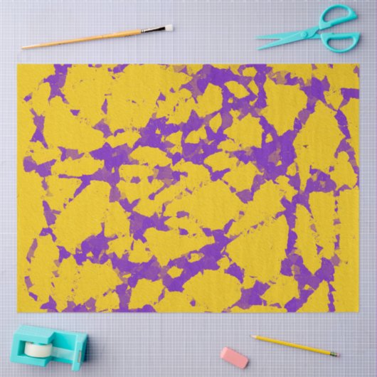 Goud en Paars papier (Craft)