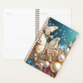 Goud en Parel Vlinders Planner (Display)