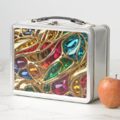 Goud en Pareltjes Beauty #621 - Metal Lunchbox (In situ)