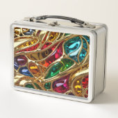 Goud en Pareltjes Beauty #621 - Metal Lunchbox (Voorkant)