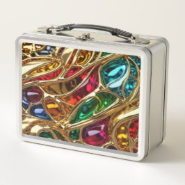 Goud en Pareltjes Beauty #621 - Metal Lunchbox