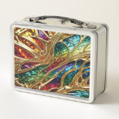 Goud en Pareltjes Beauty #624 - Metal Lunchbox (Achterkant)