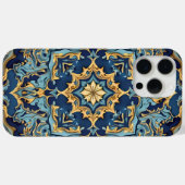 Goud en robijn ​​gravure Case-Mate iPhone case (Achterkant (horizontaal))