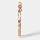 Goud En Rode Kantwerkrozen Case-Mate iPhone Case (Achterkant / Rechts)