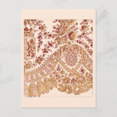 Goud en rood Briefkaart (Voorkant)