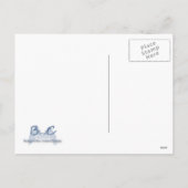 Goud en rood feestdagenkaart (Achterkant)