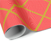 Goud en rood ompakken cadeaupapier (Rol Hoek)