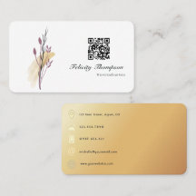 Goud en Rose Goud Kwaststreken QR-code