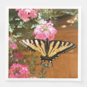 Goud en roze patroon servet (Voorkant)