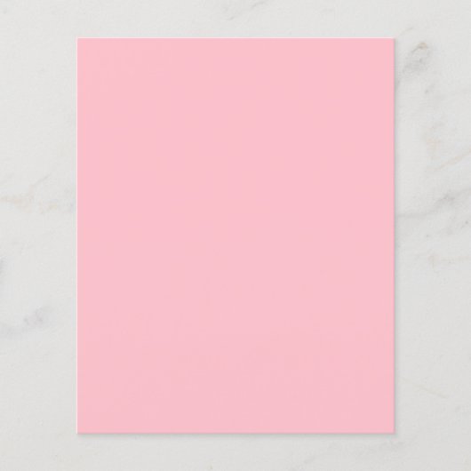 Goud en roze vaste kleuren coördineren (Voorkant)