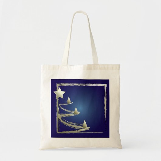 goud en saffier tote bag (Voorkant)