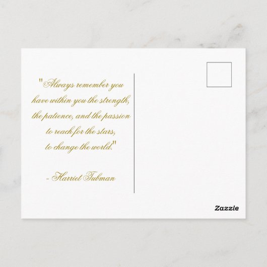 Goud en sparkles sterren op zwart briefkaart (Achterkant)