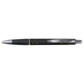 Goud en sparkles sterren op zwart pen (Achterkant)