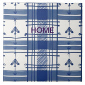 Goud en wit abstract tegeltje (Voorkant)