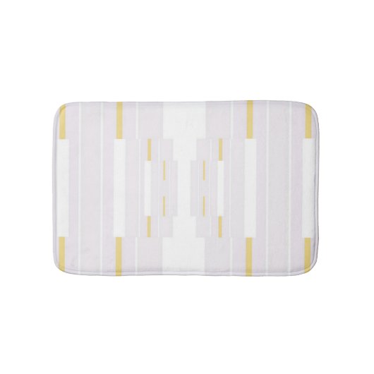 Goud en wit badmat (Voorkant)