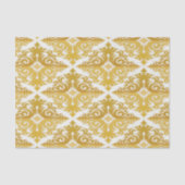 Goud en wit behangpapier tissuepapier (Voorkant)