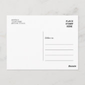 Goud en wit, Foto Afstuderen Bedankt Briefkaart (Achterkant)