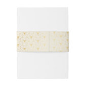 Goud en wit geometrische art deco uitnodigingen wikkel (Achterkant Voorbeeld)