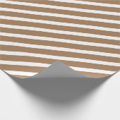 Goud en wit, gestreept papier (Hoek)