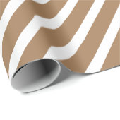 Goud en wit, gestreept papier (Rol Hoek)