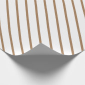 Goud en wit, gestreept papier (Hoek)